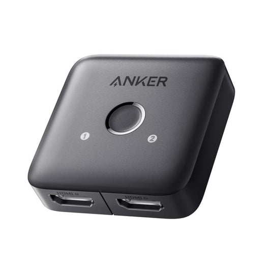 محول HDMI من ANKER A83H1 4K 2 إلى 1 مخرج لمحطة الإرساء، A83H1