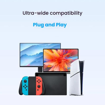 محول HDMI من ANKER A83H1 4K 2 إلى 1 مخرج لمحطة الإرساء، A83H1
