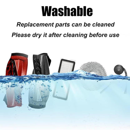 For Roborock P20 Pro / Qrevo Curve Robot Vacuum Cleaner Replacement Parts, 15 In 1 Kit