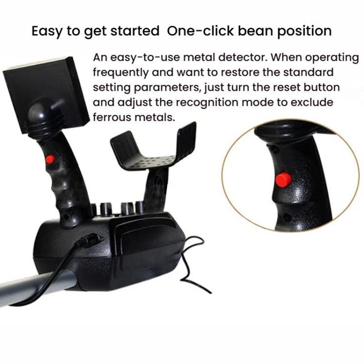 Goint MD-5008 Underground Metal Detector Handheld Dual Probe Plate Detector Gold Treasure Hunter, MD-5008