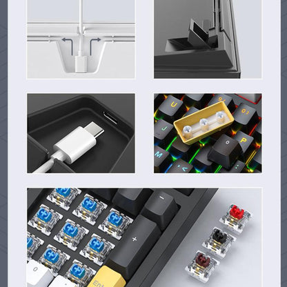 iMICE GK-500 Type-C Wired Mechanical Keyboard Gaming Keyboards