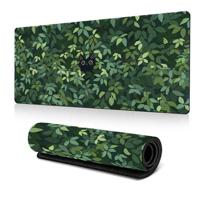 Frog Mouse Pad Cute Green Desk Mat With Non-Slip Rubber Base  For Computer Laptop, 300x600x2mm, 300x600x3mm, 300x700x2mm, 300x700x3mm, 300x800x2mm, 300x800x3mm, 400x900x2mm, 400x900x3mm