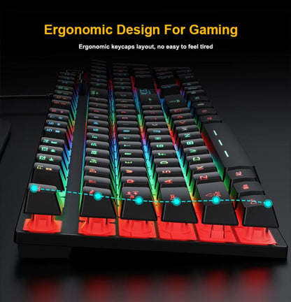 Wired Hovering Illuminated Gaming Keyboard Mouse Headset Set, GK-490