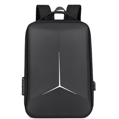 15.6-16.6 Inch Hard Shell Laptop Backpack with USB+Type-C Charging Ports Unisex Anti-Theft  Business Travel Bag, Gray, Blue, Black, Airbag Gray, Airbag Blue, Airbag Black