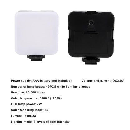 Smartphone Video Rig Kit with LED Fill Light & Microphone All-in-One Mobile Live Streaming, AY-49X