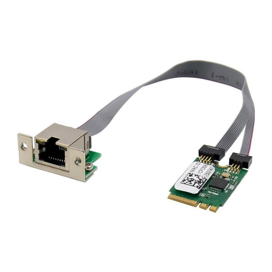 SUNWEIT ST7206 M.2 A+E RTL8125BG Single Port RJ45 2.5G Quad Speed Industrial Network Card, ST7206