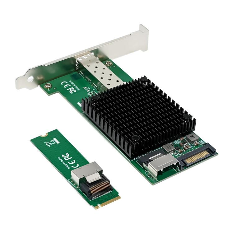 SUNWEIT ST7331 M.2 X520DA1 10GbE Single Optical / SFP+ Server Industrial Network Card, ST7331