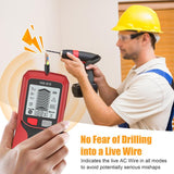 Multifunctional Wall Stud Wire Metal Detector