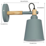 Staircase Aisle Bedside Bedroom Wall Lamp Creative Simple Background Restaurant Oblique Barrel Light