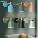 Staircase Aisle Bedside Bedroom Wall Lamp Creative Simple Background Restaurant Oblique Barrel Light