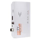 HDMI+AV OUT 1080P Digital Satellite Receiver  HD TV DVB-T-T2 TV Box AV Tuner Combo Converter with Remote Control, Support MPEG4