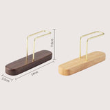 Oak Wood Coffee Filter Paper Holder Household Filter Paper Box Solid Wood Storage Stand