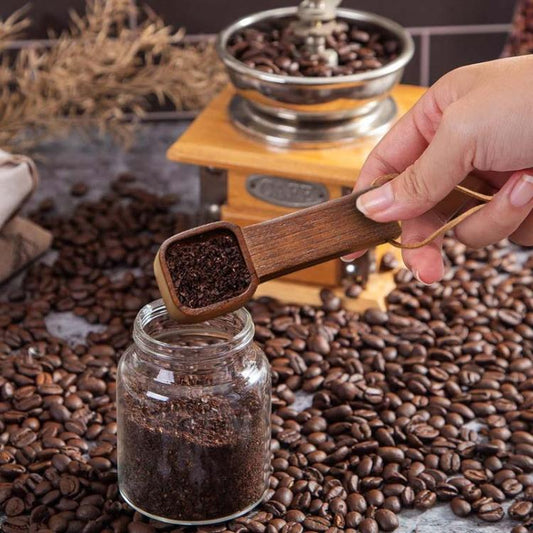 Wooden coffee spoon