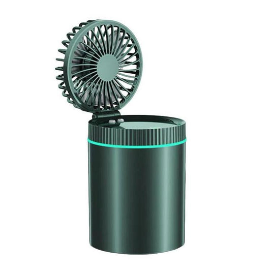 F98 Spray Cooling Desktop Fan – Portable Mini Humidifier with Colorful Lights for Bedroom & Office