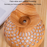 LED Light Aromatherapy Diffuser – Quiet Small Vase Humidifier & Essential Oil Diffuser 2-in-1