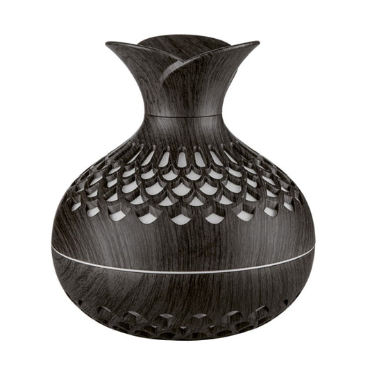LED Light Aromatherapy Diffuser – Quiet Small Vase Humidifier & Essential Oil Diffuser 2-in-1
